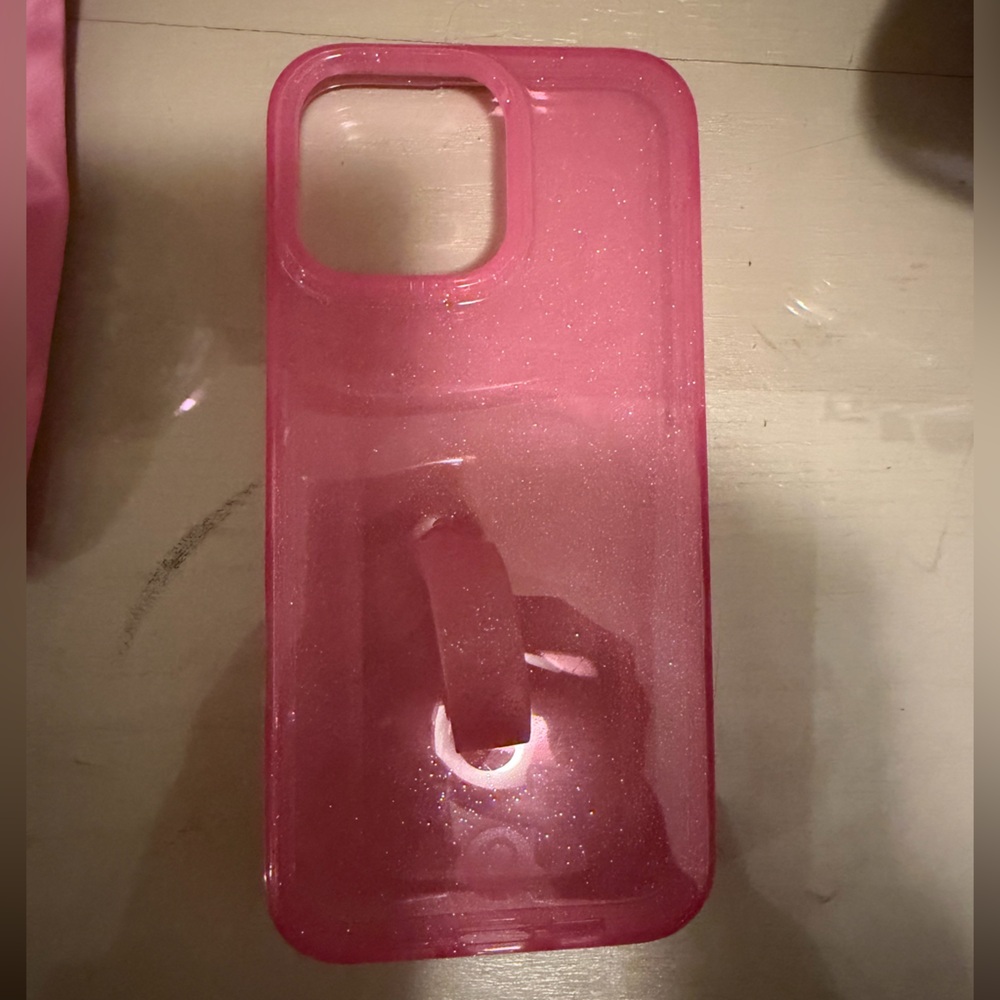 Pink Glitter Phone Case